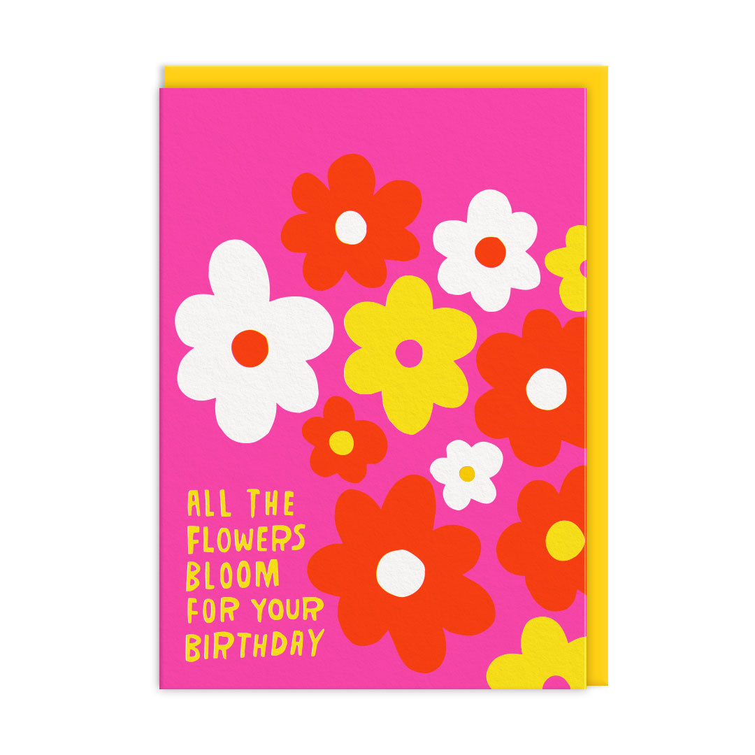 All The Flowers Bloom For Your Birthday Card By Penny Black