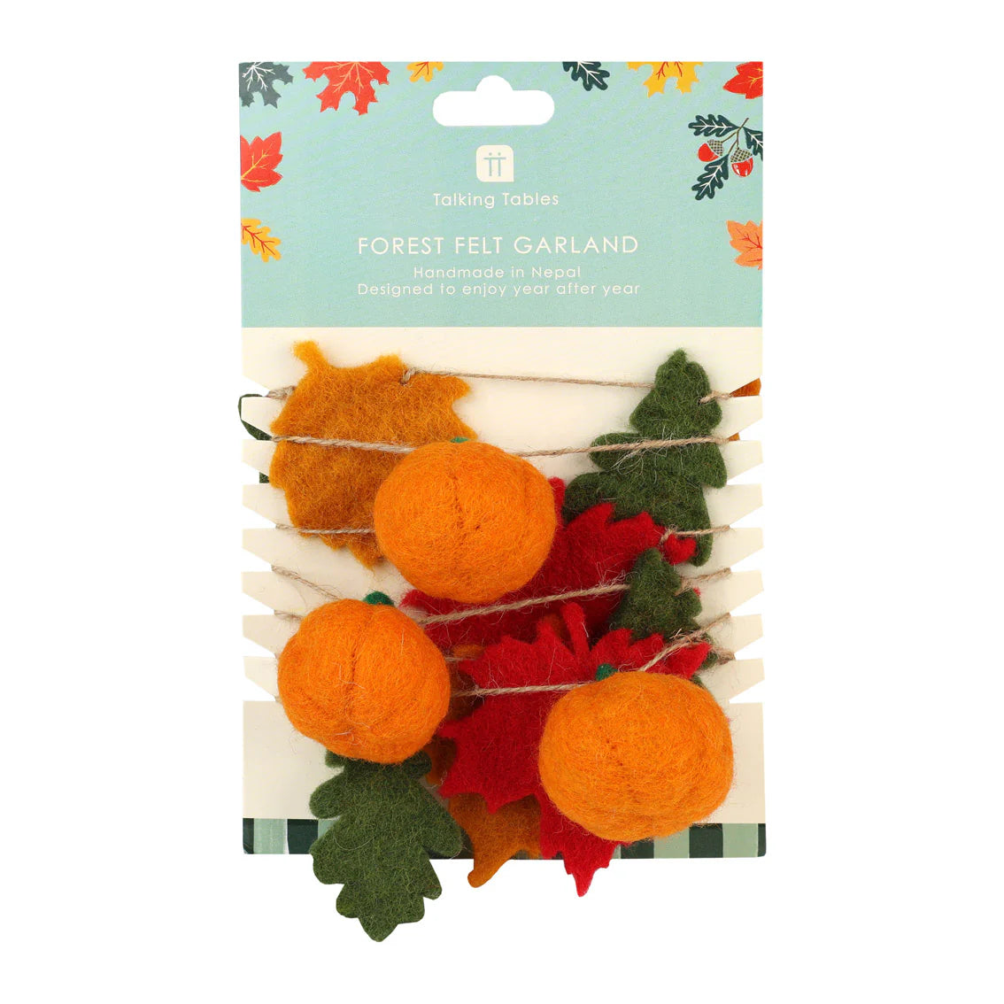 Autumn Hues 2m Felt Garland By Penny Black