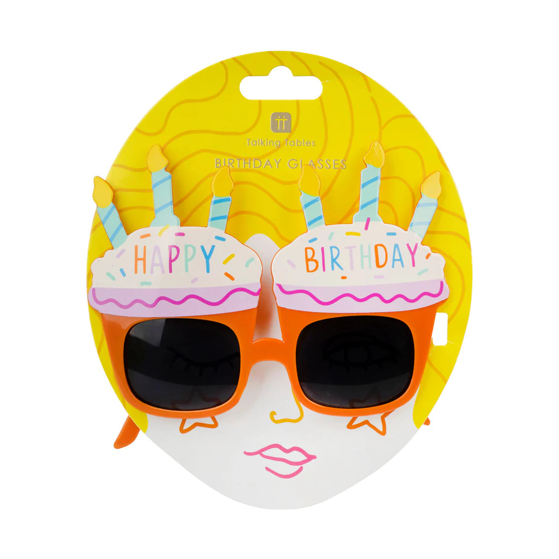 Happy Birthday Dress Up Glasses By Penny Black