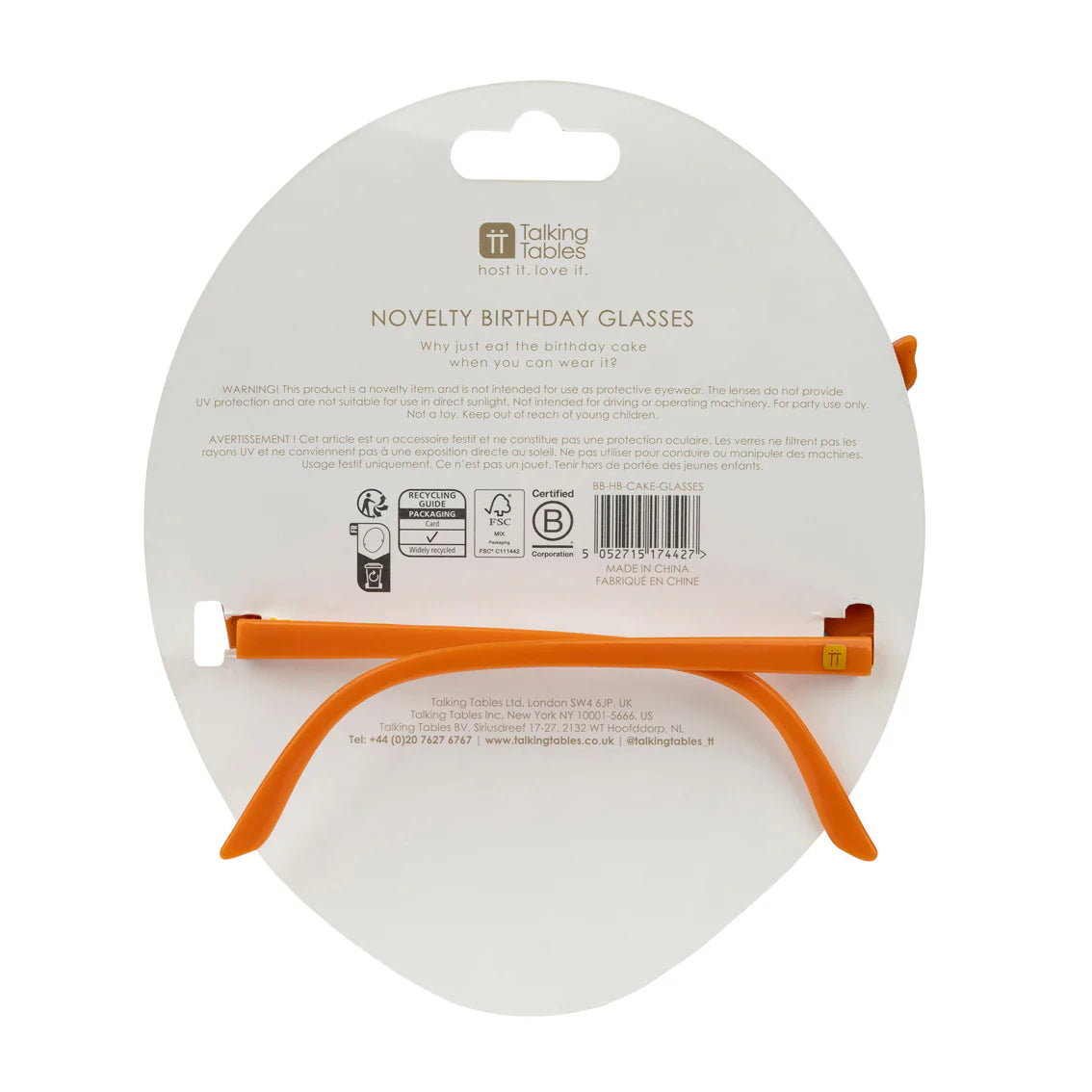 Happy Birthday Dress Up Glasses By Penny Black