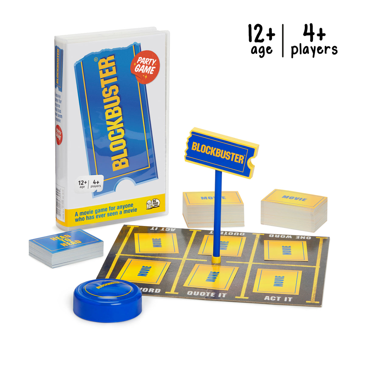 Blockbuster Movie Board Game by Big Potato at Penny Black - contents