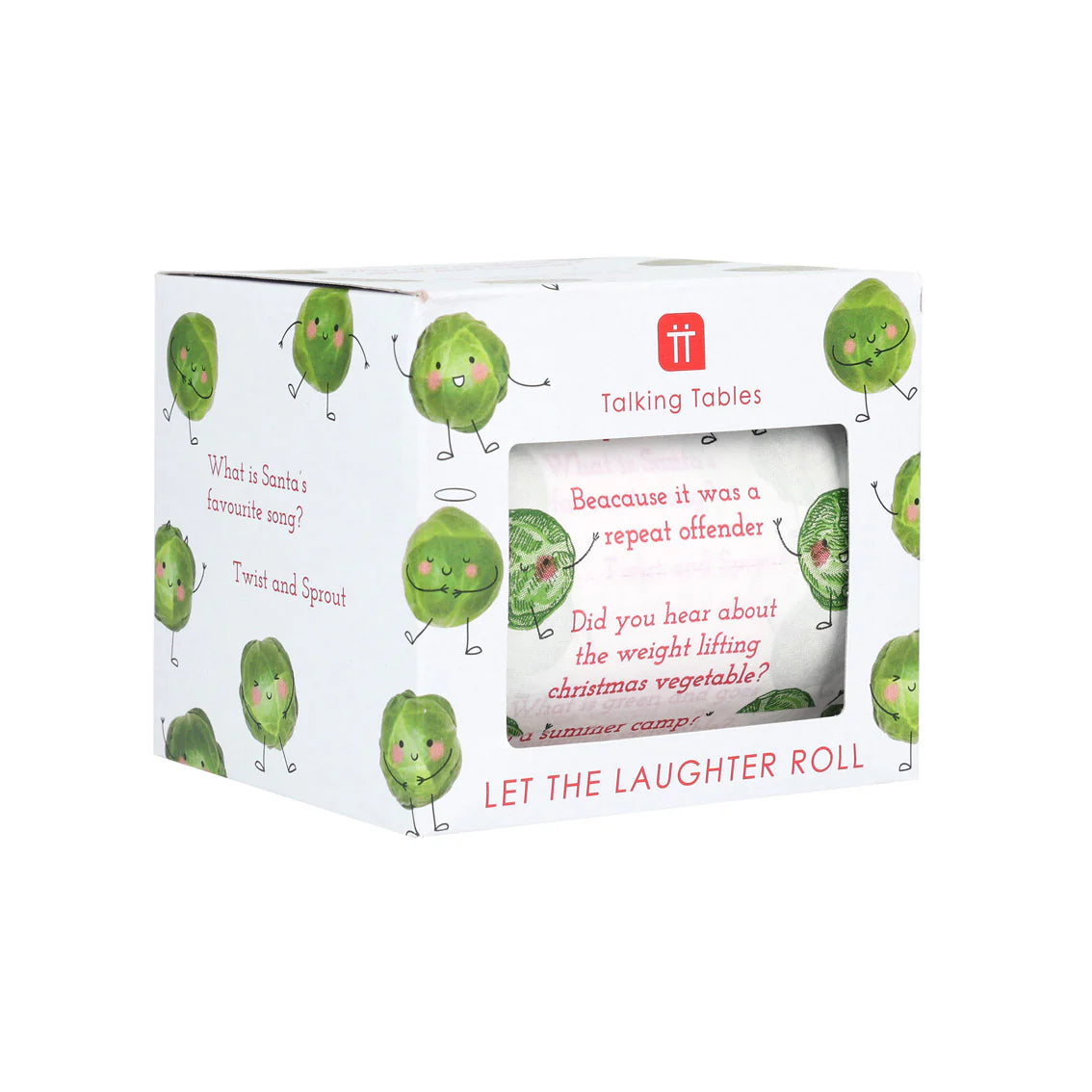 Christmas Sprout Jokes Novelty Toilet Paper Roll By Penny Black