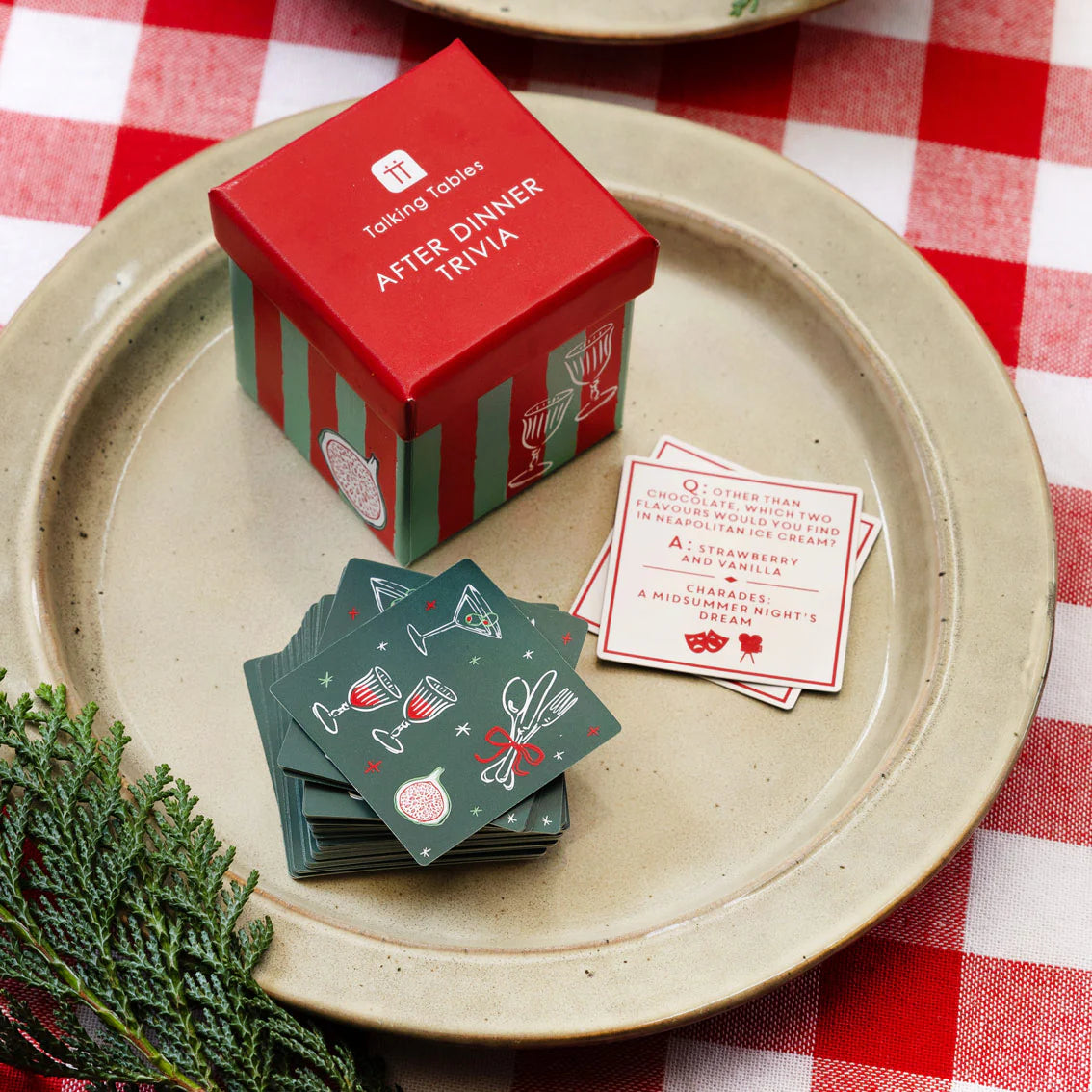 Bon Noel After Dinner Christmas Trivia Game By Penny Black