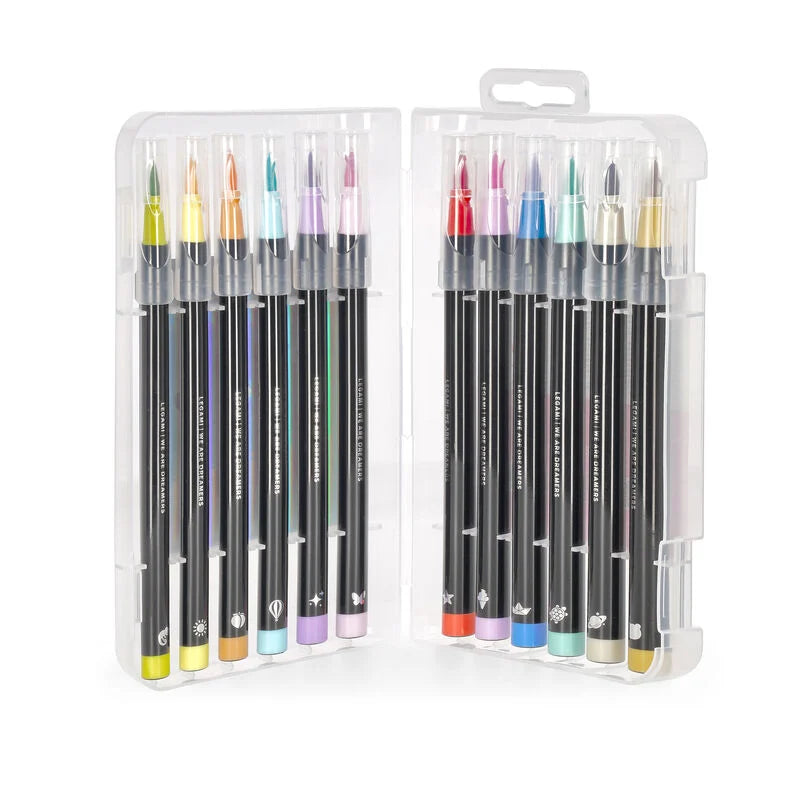 Legami Set Of 12 Brush Markers