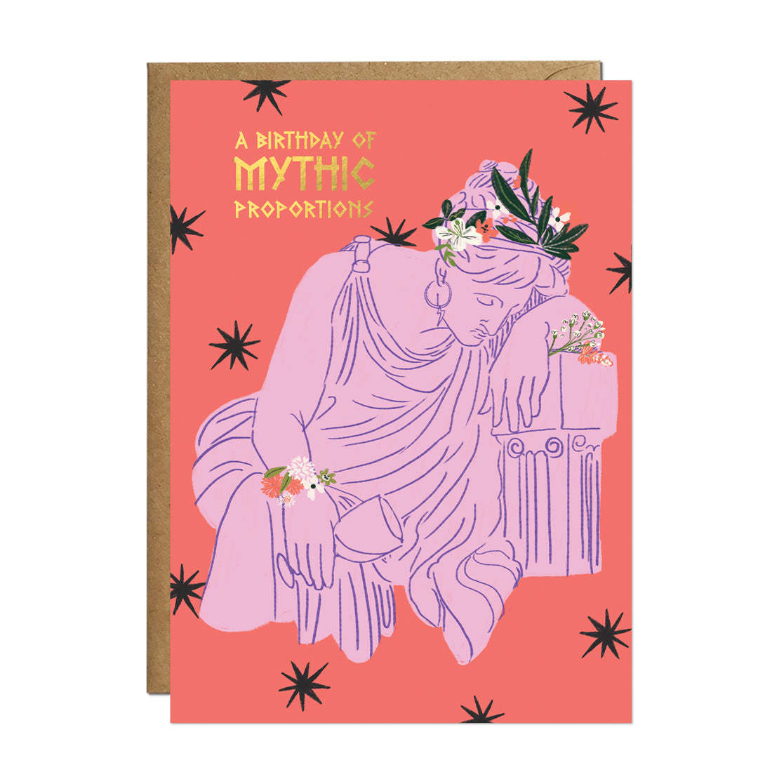 Mythic Proportions Birthday Card By Penny Black