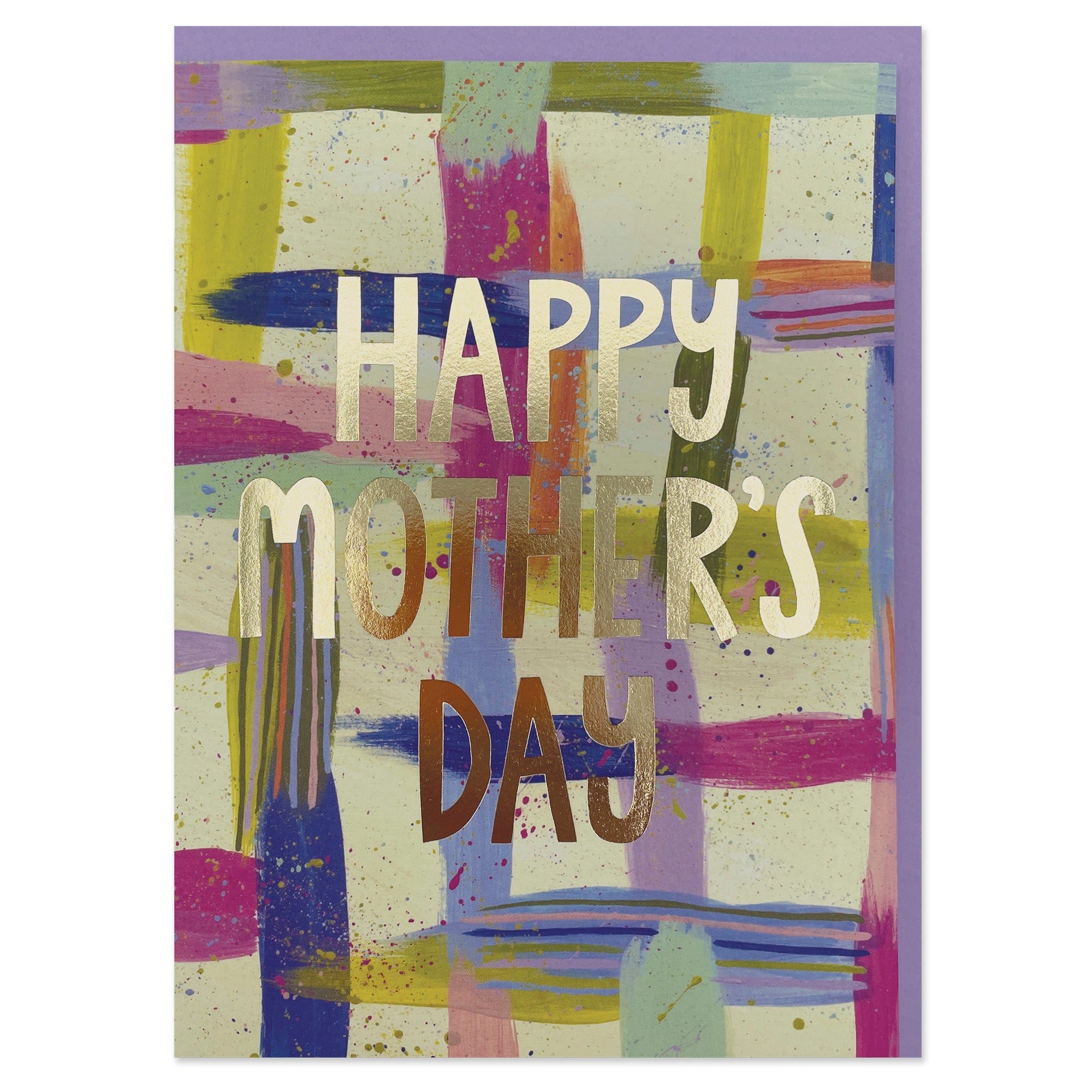 Abstract Painterly Mother's Day Card by penny black