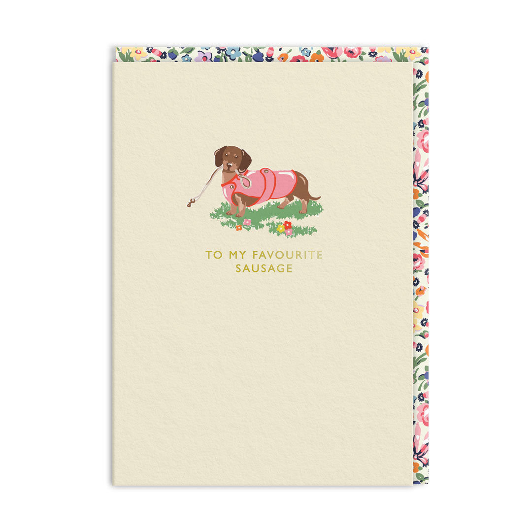 Cath Kidston To My Favourite Sausage Card By Penny Black