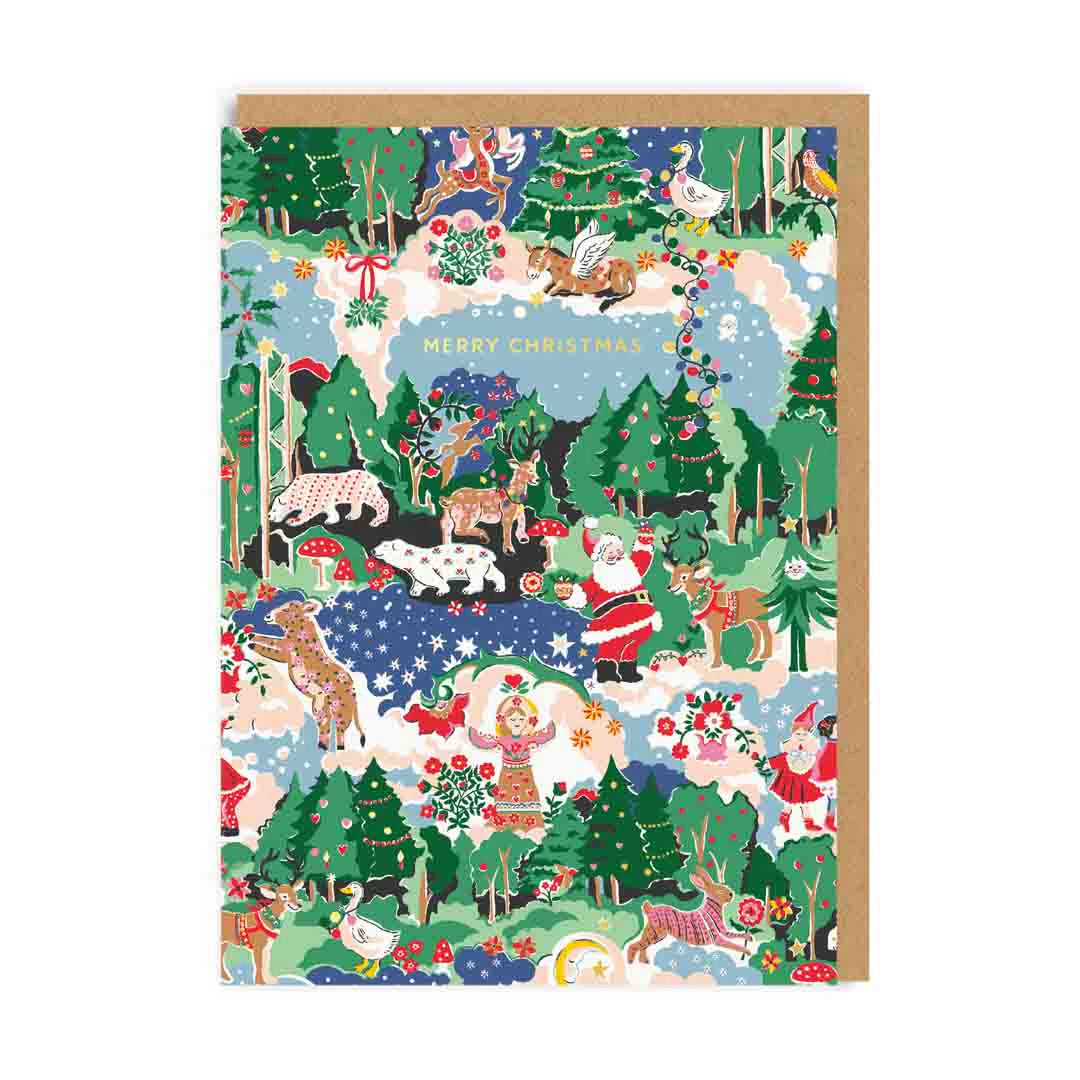 Cath Kidston Christmas Legends Christmas Card by Penny Black