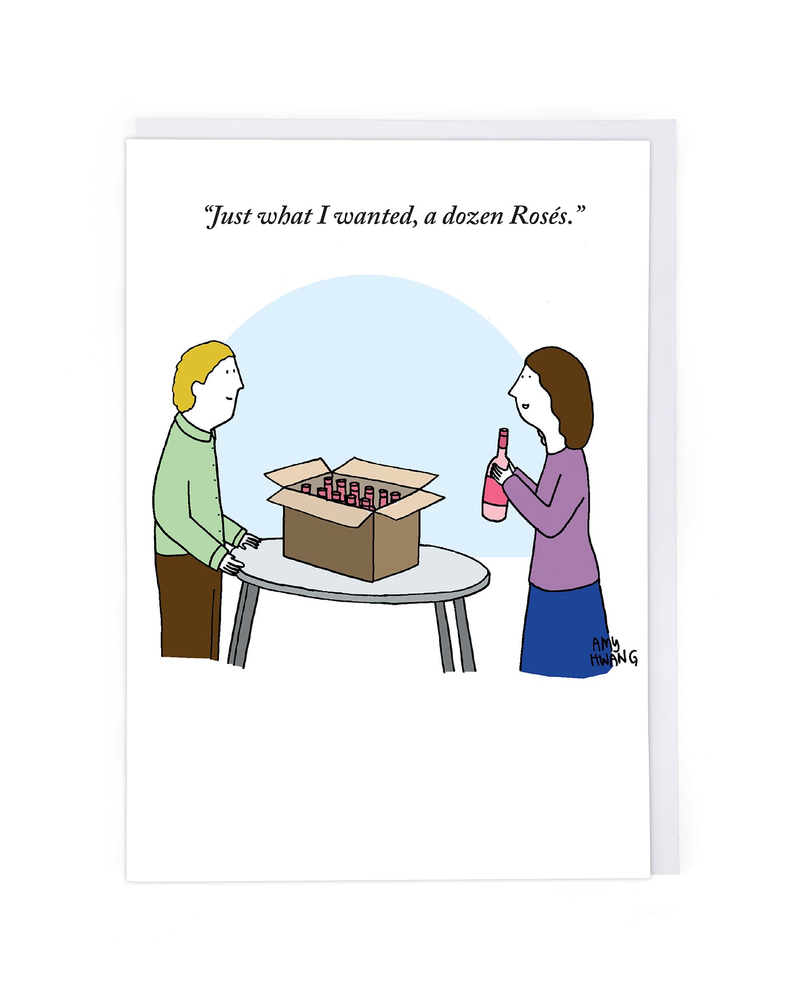 Dozen Roses Funny Valentine's Day Card by penny black