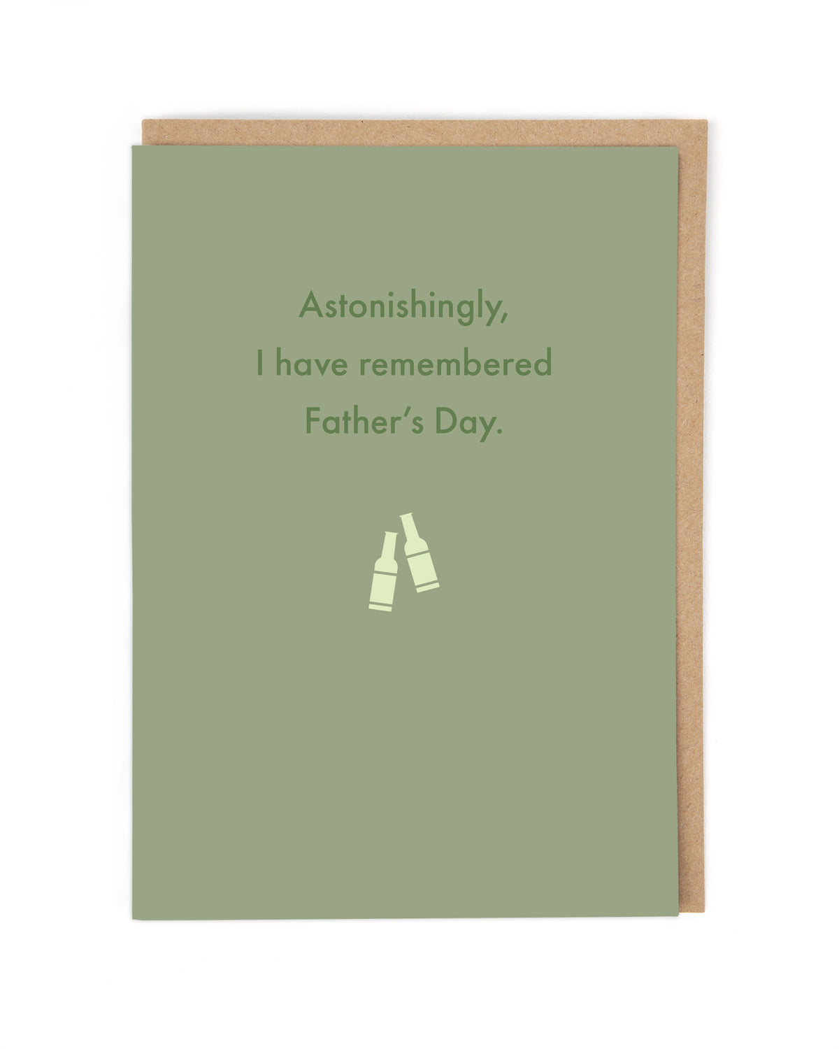Astonishingly Remembered Funny Father's Day Card by penny black