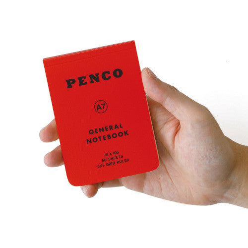 Penco Soft PP A7 Grid Notebook By Penny Black