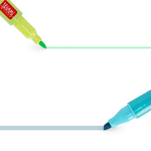 Legami Meow Set Of 6 Dual-Tip Layering Marker Pens By Penny Black