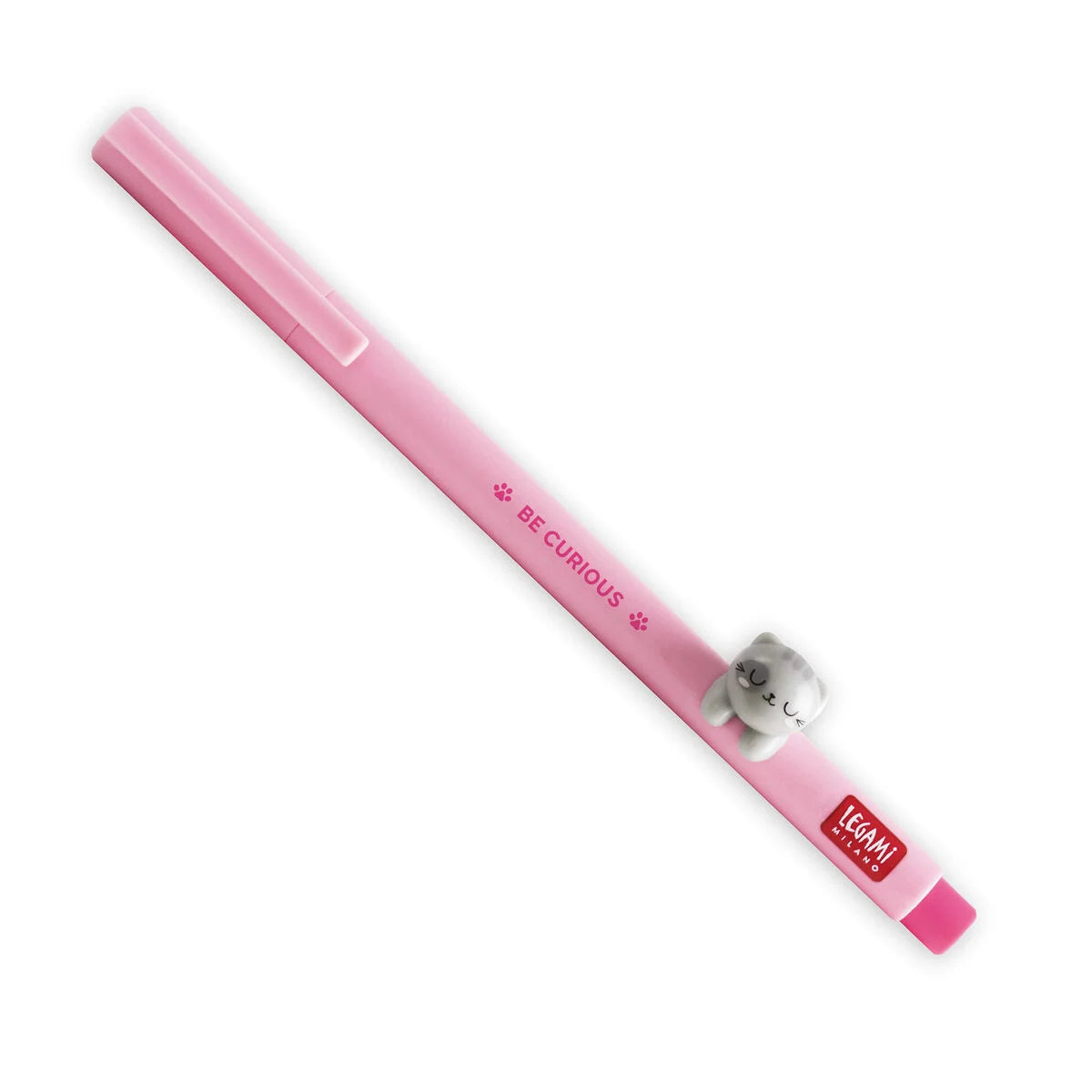 Legami Lovely Friends Cute Animal Gel Pen by penny black - cat be curious