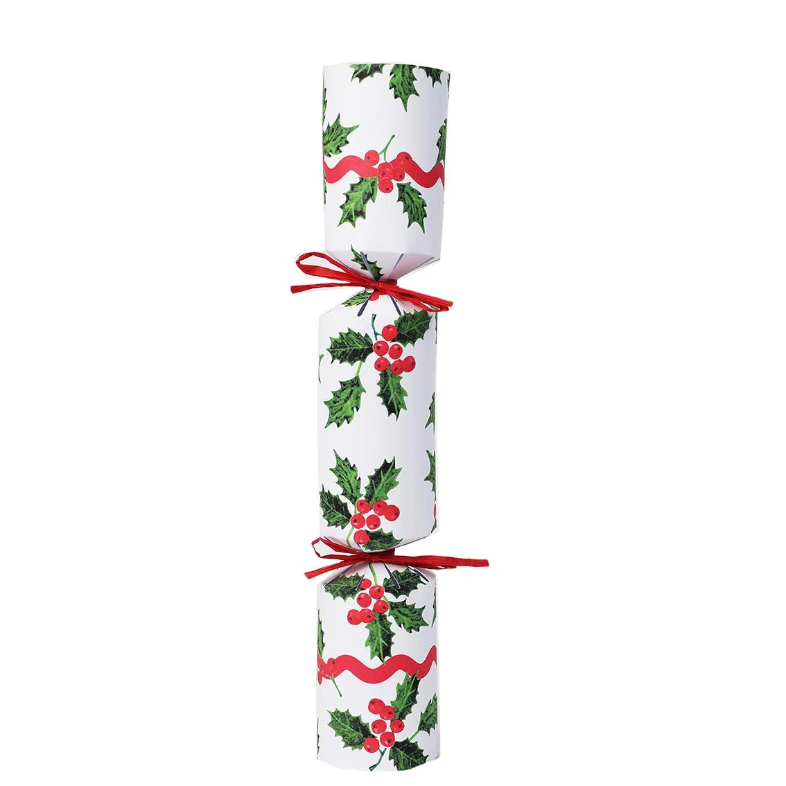 Botanical Holly White Christmas Crackers 6 Pk By Penny Black