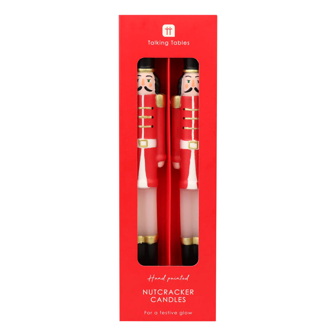 Nutcracker Christmas Dinner Candles 2 Pk By Penny Black