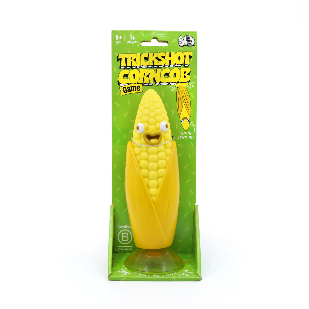 Trickshot Corncob Game in packaging by penny black