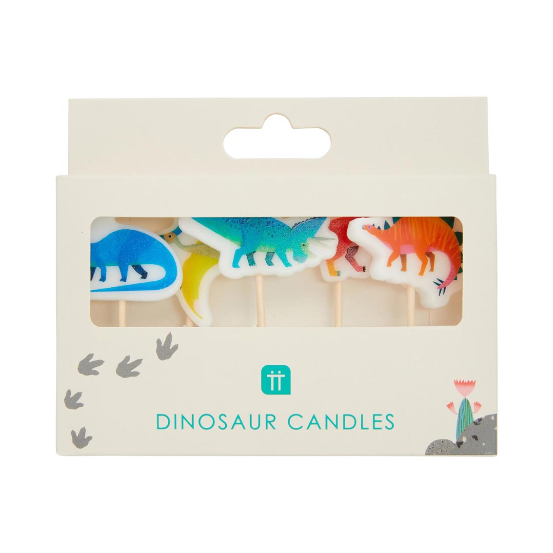 Dinosaur Birthday Cake Candles