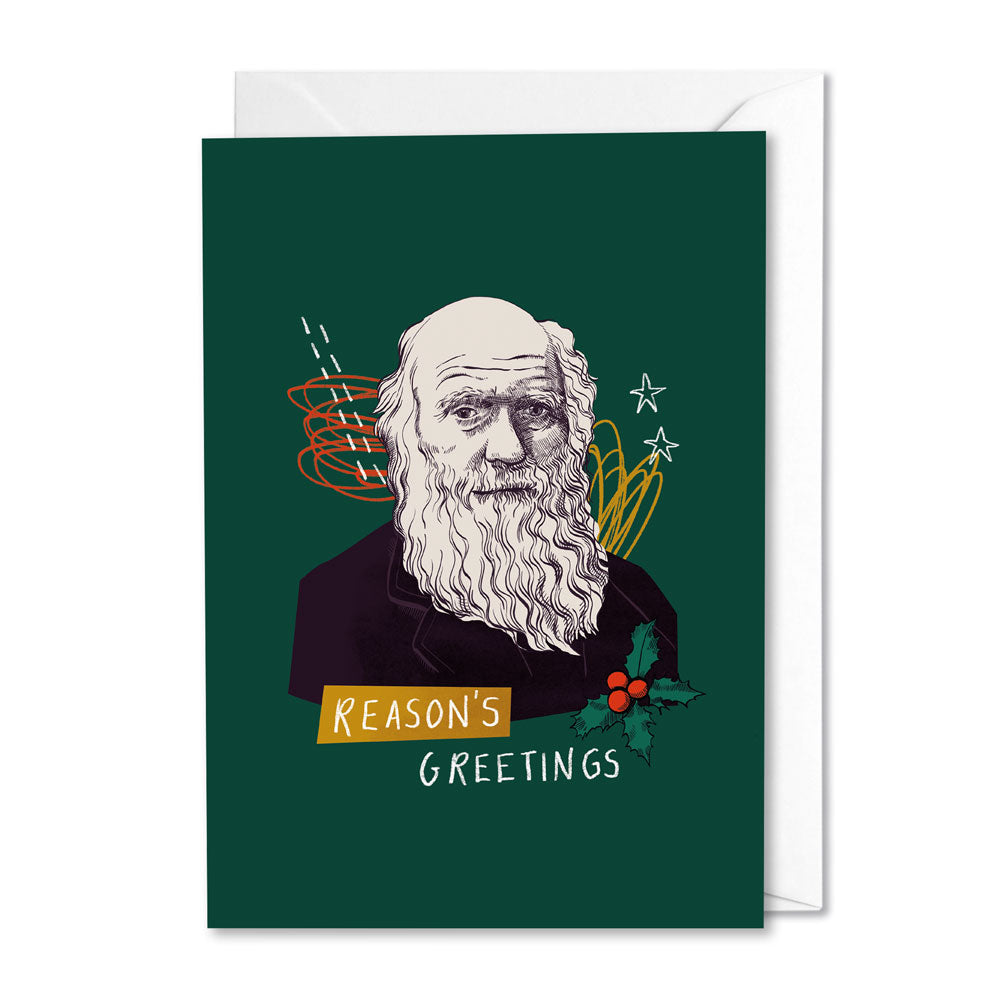 Reason&#39;s Greetings Funny Darwin Card