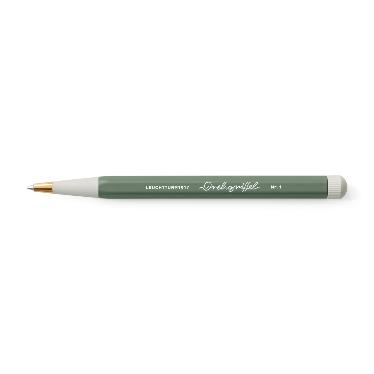 Drehgriffel Nr. 1 Gel Ink Ballpoint Pen By Penny Black in olive