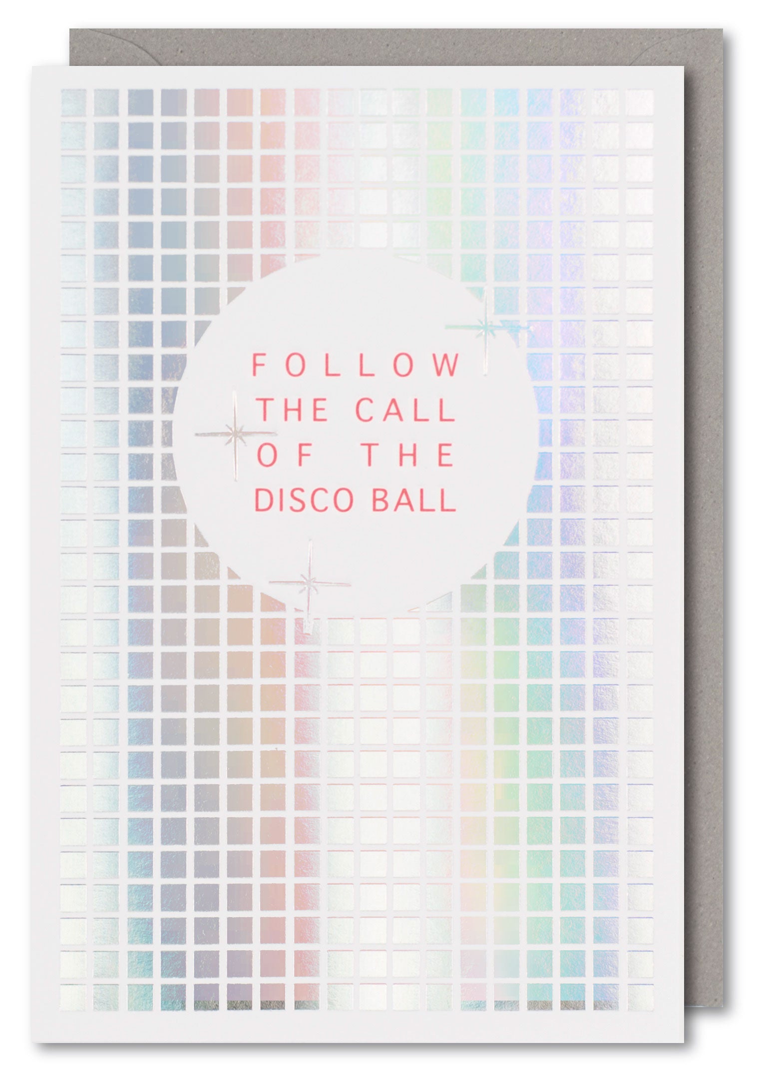Follow The Call Disco Ball Card by penny black