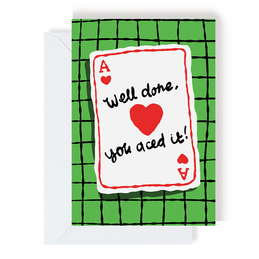 You Aced It Well Done Card by penny black