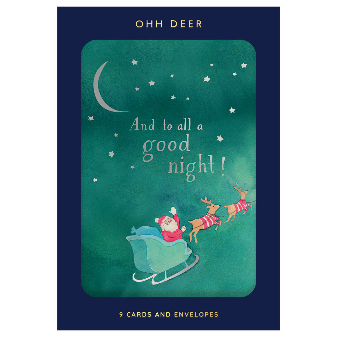 E Frances Paper Artistic Christmas Card Set 9 Pack By Penny Black