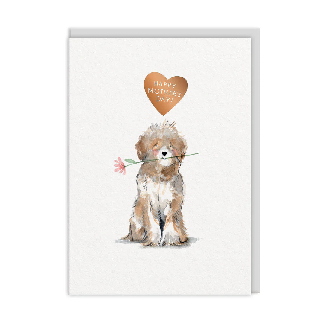 Shaggy Dog Story Mother's Day Card by penny black
