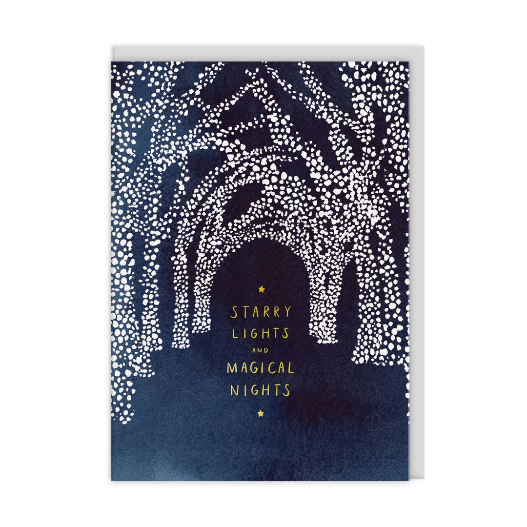 Starry Lights & Magical Nights Christmas Card By Penny Black