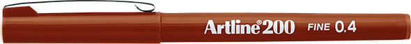 Artline 200 Fineliner Pen 0.4mm