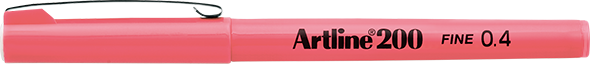 Artline 200 Fineliner Pen 0.4mm