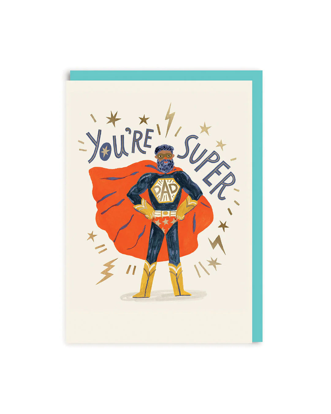 Superhero Dad Father&#39;s Day Card by penny black