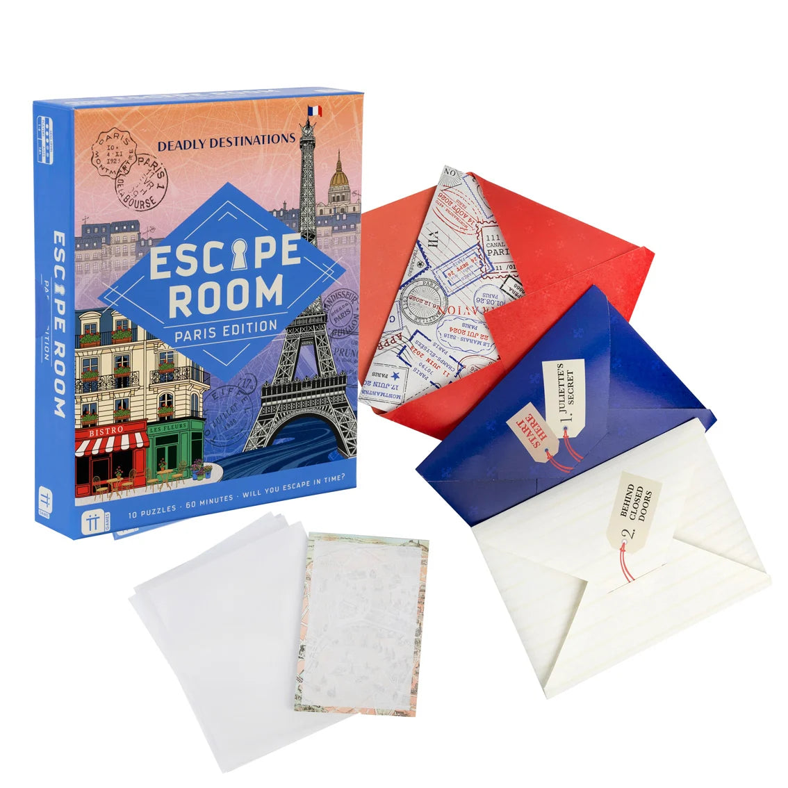 Mini Escape Room Game - Paris Edition By Penny Black