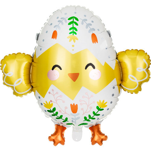 Cute Easter Chick 21" Foil Balloon by penny black
