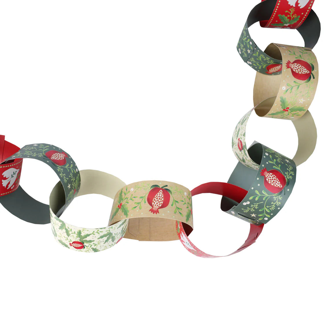 Folklore Christmas Paper Chains Kit By Penny Black