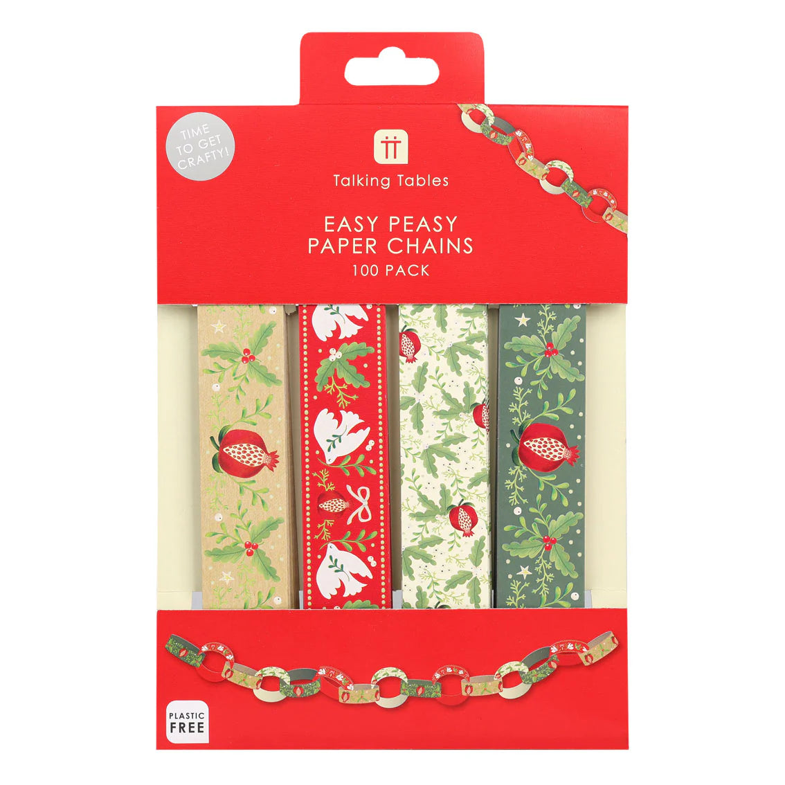 Folklore Christmas Paper Chains Kit By Penny Black