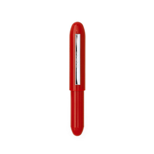 Penco Bullet Ballpoint Pen Light By Penny Black in red
