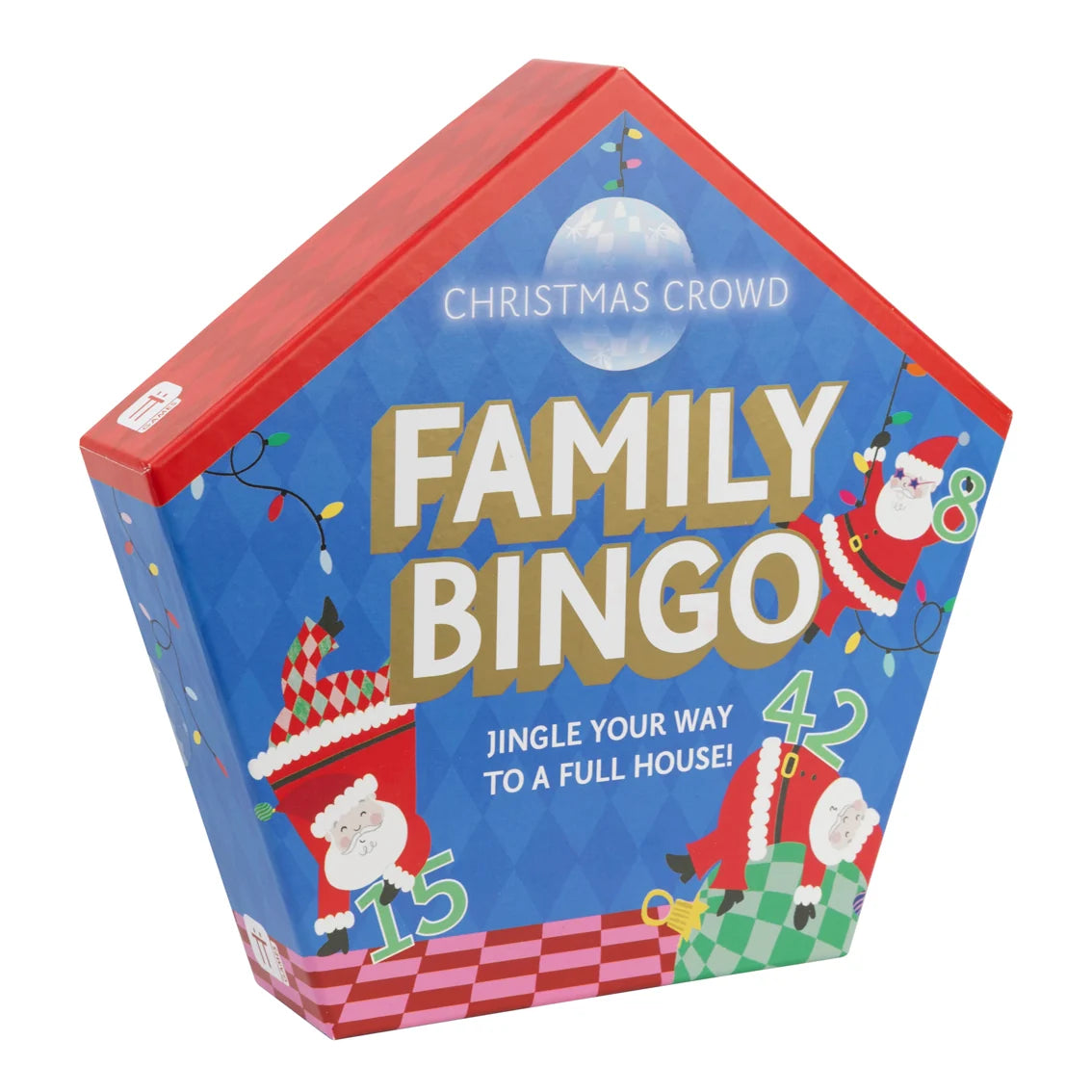 Christmas Crowd Family Bingo Game By Penny Black