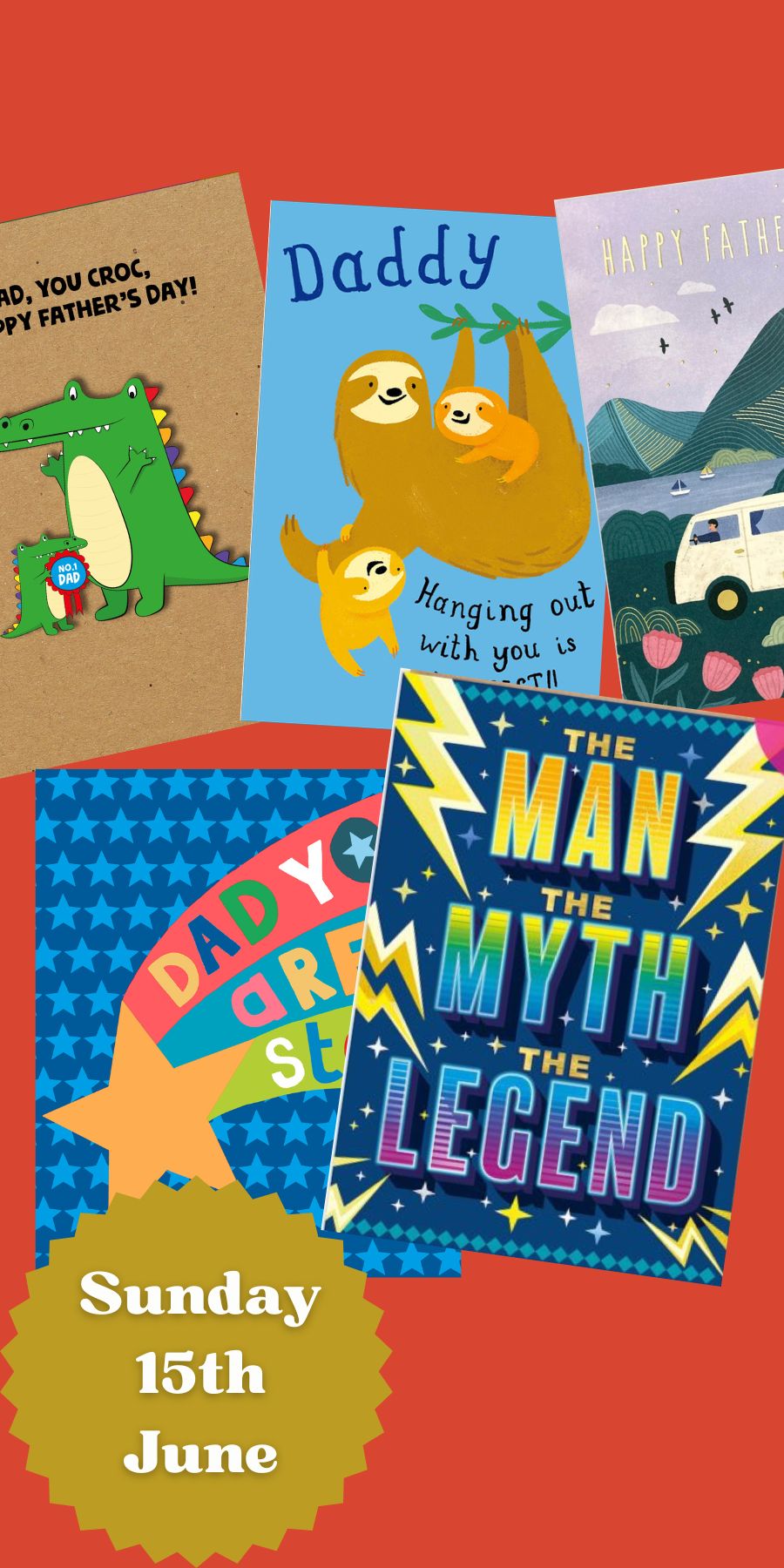 Father's Day Cards from Penny Black