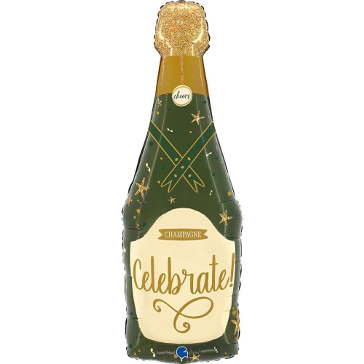 Champagne Celebration Bottle 37&quot; Foil Balloon