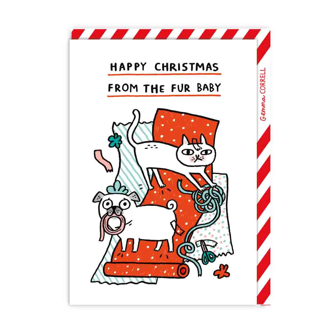 From The Fur Baby Funny Gemma Correll Card by Penny Black