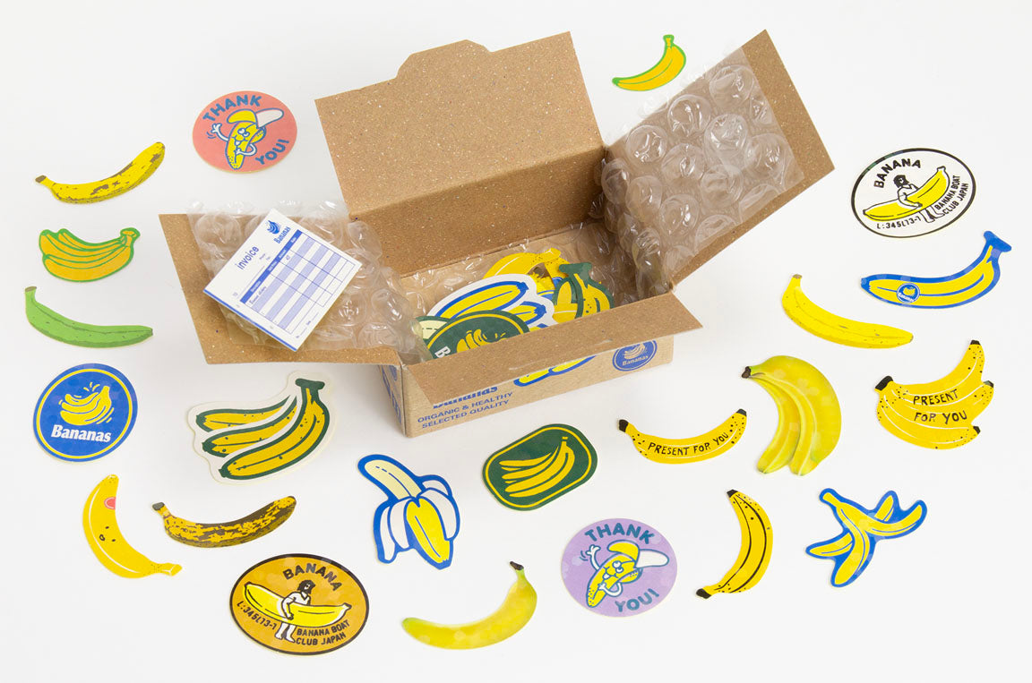 Greeting Life Haco Sticker Box Set - Bananas By Penny Black