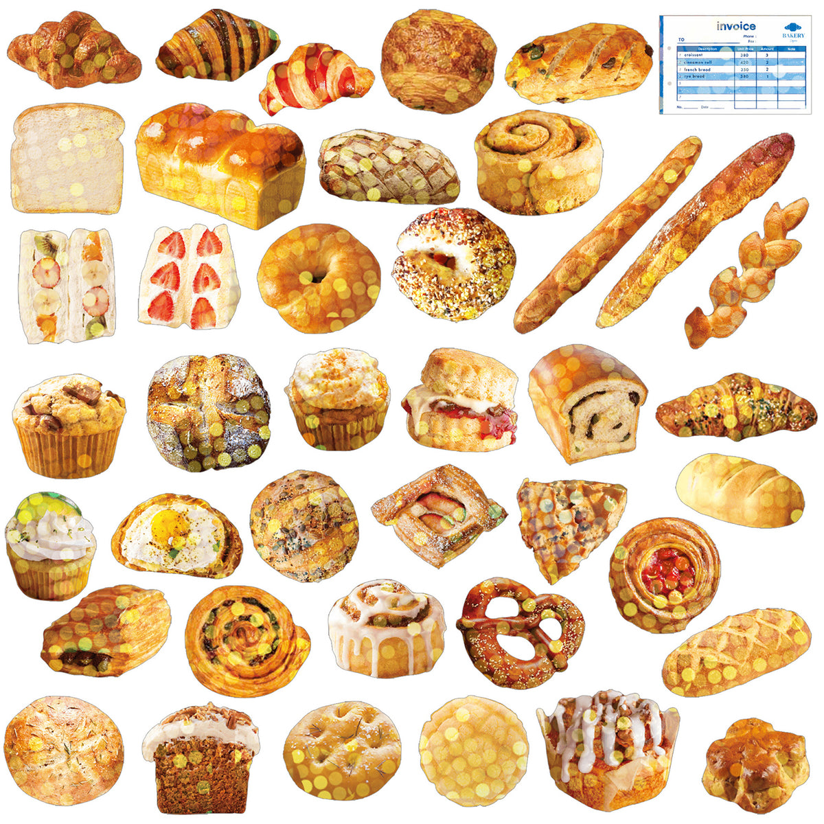 Greeting Life Haco Sticker Box Set - Bakery By Penny Black