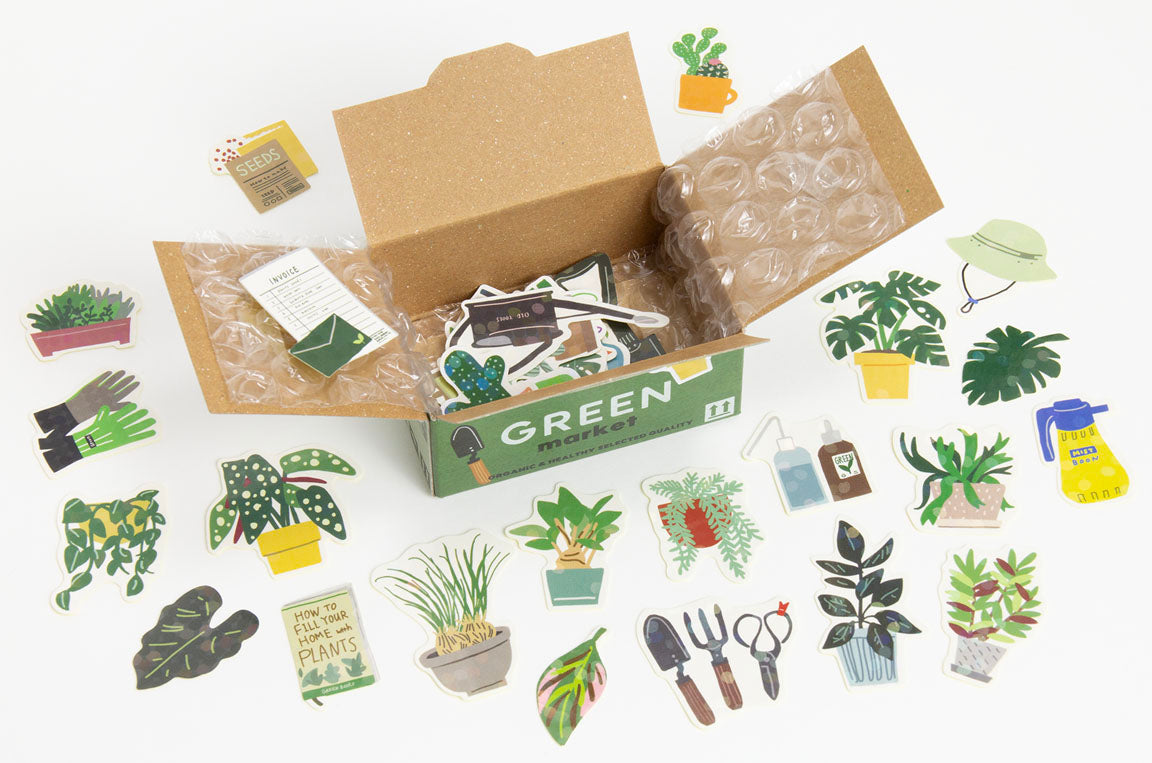 Greeting Life Haco Sticker Box Set - House Plants By Penny Black
