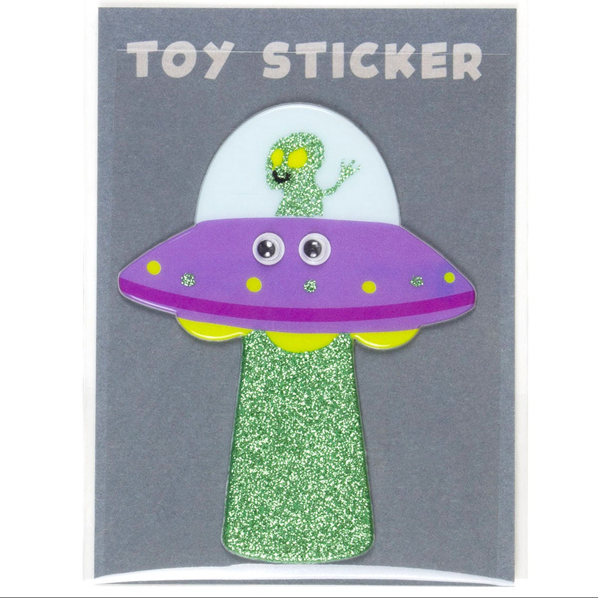 Greeting Life Googly Eye Sticker - UFO by penny black shown in packaging