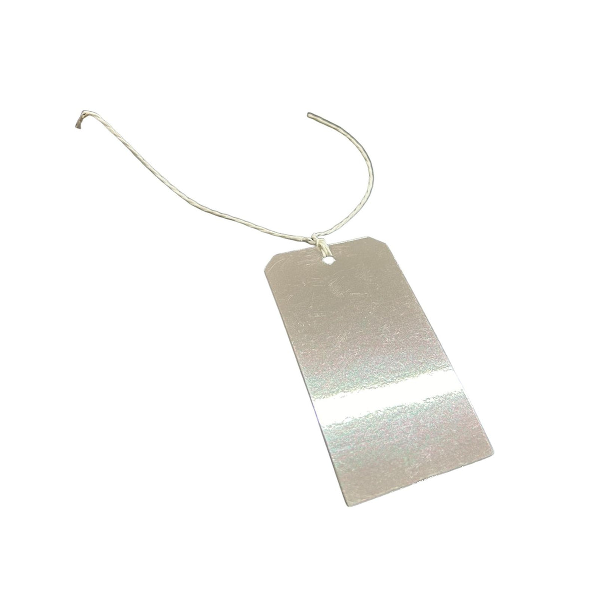 Metallic Silver Gift Tags 6 Pk - out of packaging by penny black