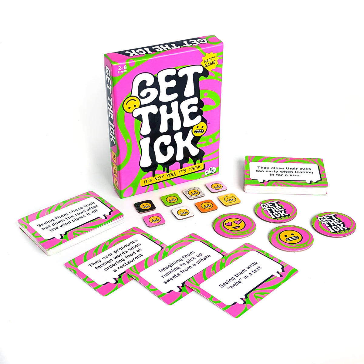 Get The Ick Party Game by Big potato Games at Penny Black - inside