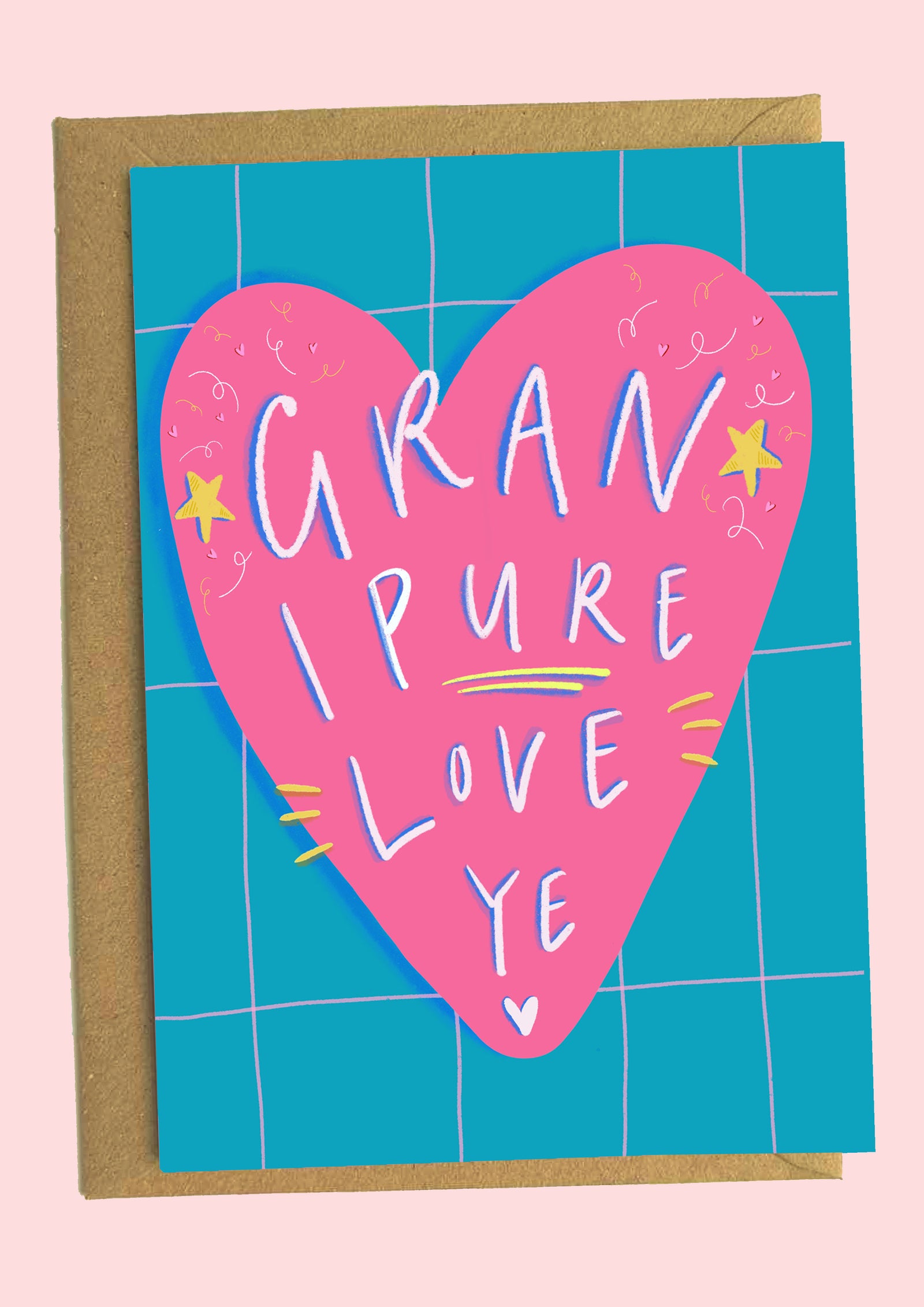 Gran I Pure Love Ye Heart Mother's Day Card by penny black