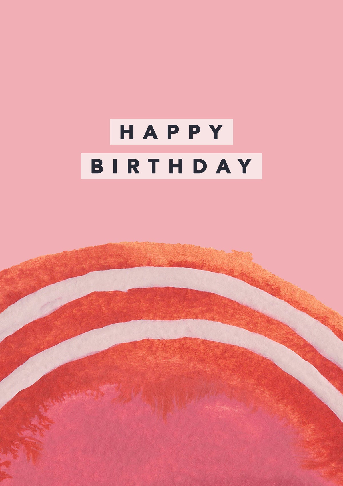 Pink Sunrise Birthday Card by joy jen at penny black