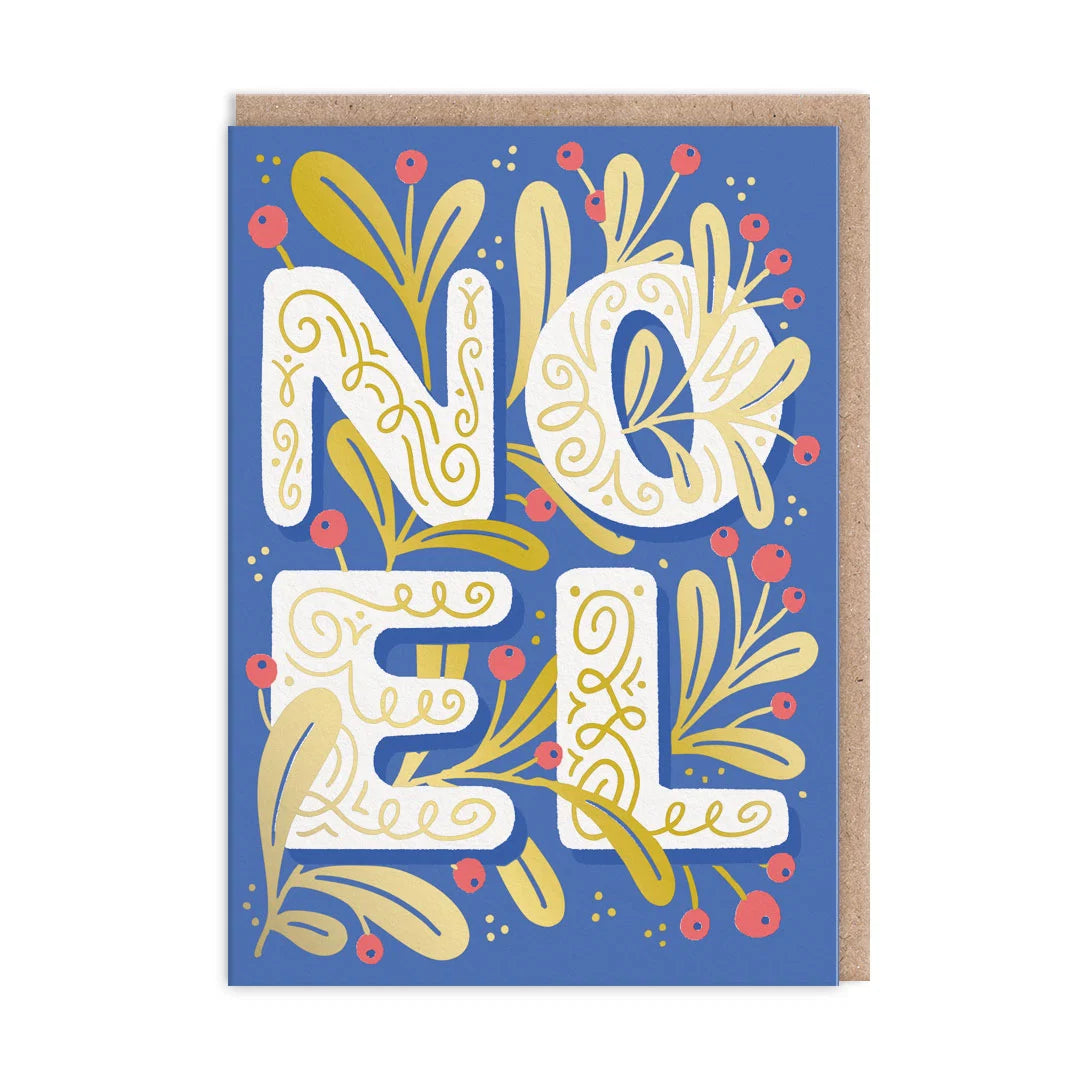 Hello Lucky Folksy Noel Christmas Card By Penny Black