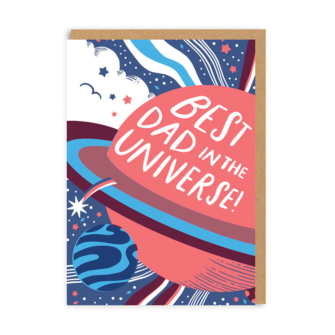 Best Dad in the Universe Card